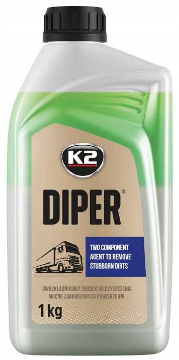 K2 Diper 1 Kg M802 dwuskładnikowy środek do usuwania najcięższych zabrudzeń