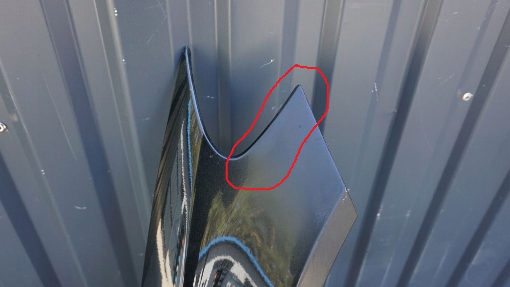 MERCEDES C W 205 - right front fender front