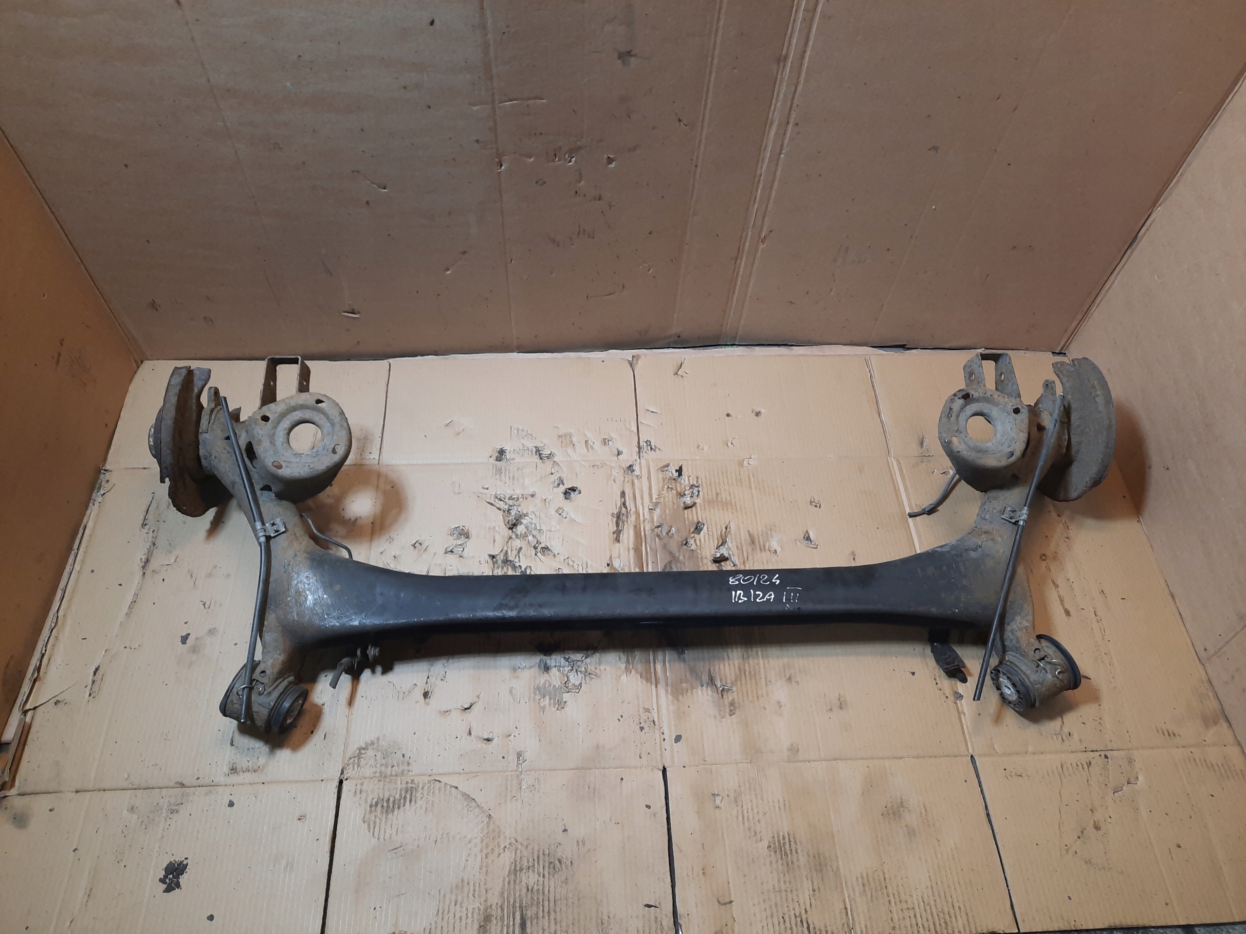 sider axis springing rear part seat ibiza III 6L 2002r