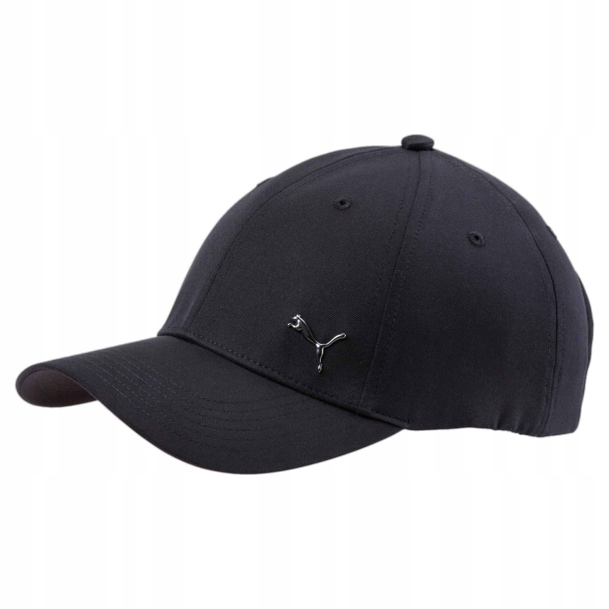 Čepice Pánská Puma Kovová S Kšiltem Swoosh Černá Baseballová, Kovové Logo