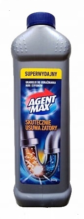 

Agent Max Granulki do udrażniania rur 800g