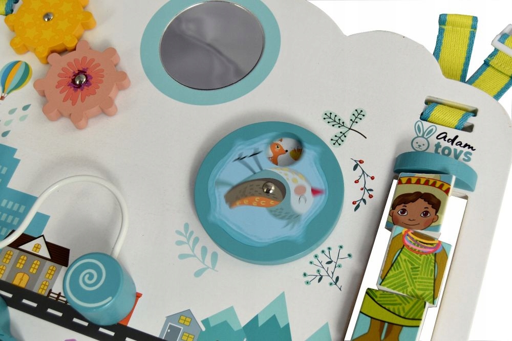 Tablica Sensoryczna Aktywności: Interaktywna Zabawka dla Dzieci Marka Adam Toys