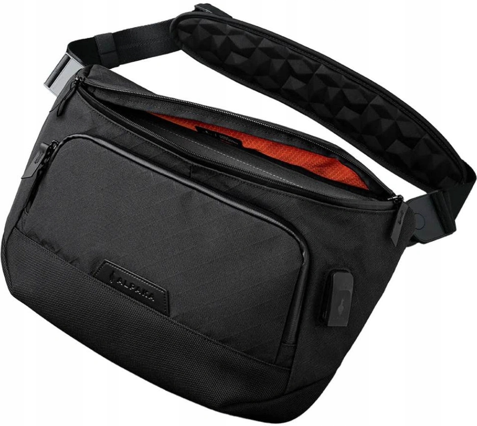 Crossbody taška Alpaka Bravo Sling Max V2 Axogrid černá