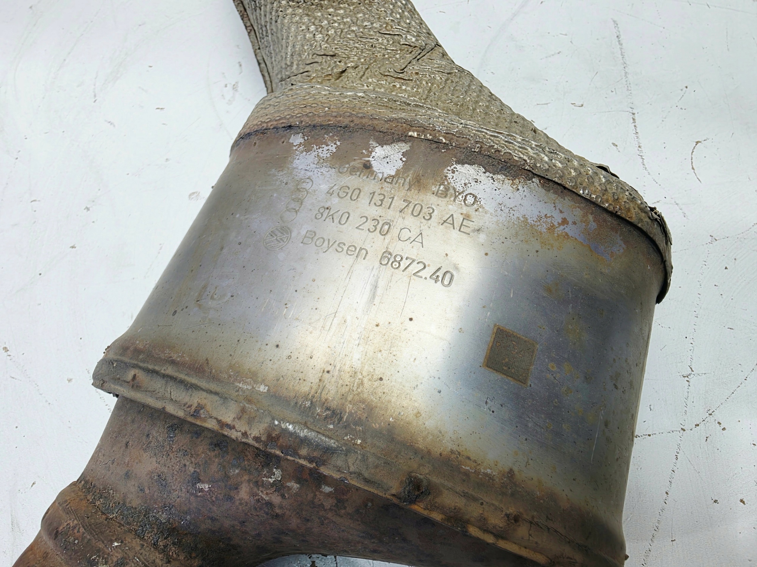 catalyst AUDI A4 A5 A6 C7 A4 B9 4G0131703AE 8K0230CA