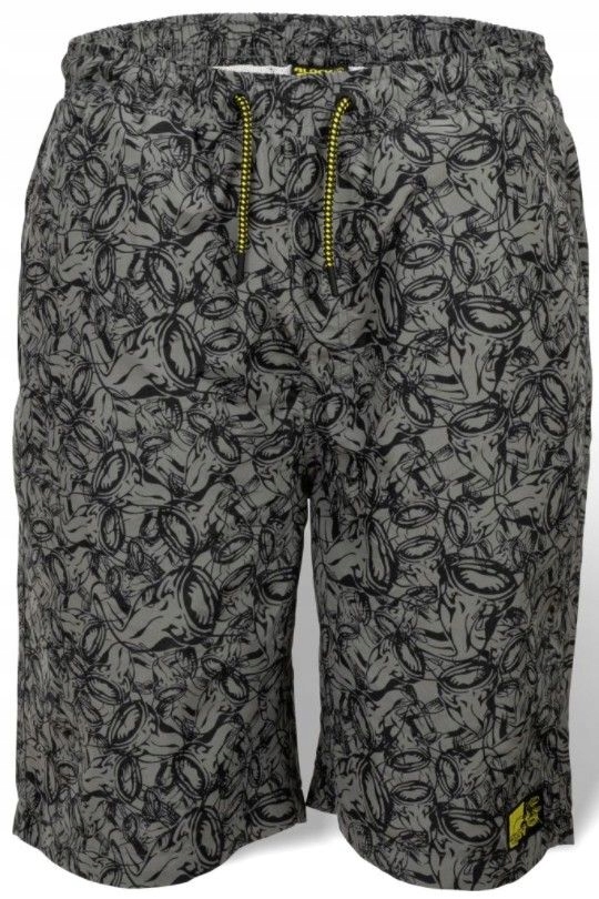 Spodenki Black Cat Beach Shorts Grey/Black M Rozmiar: Medium (M)