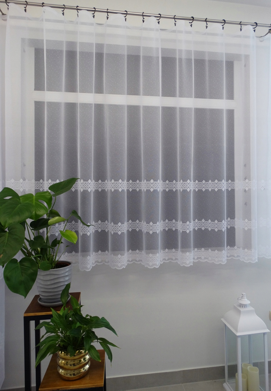Mg Záclona 35645 Bílá 400x160 cm hotová s páskou M
