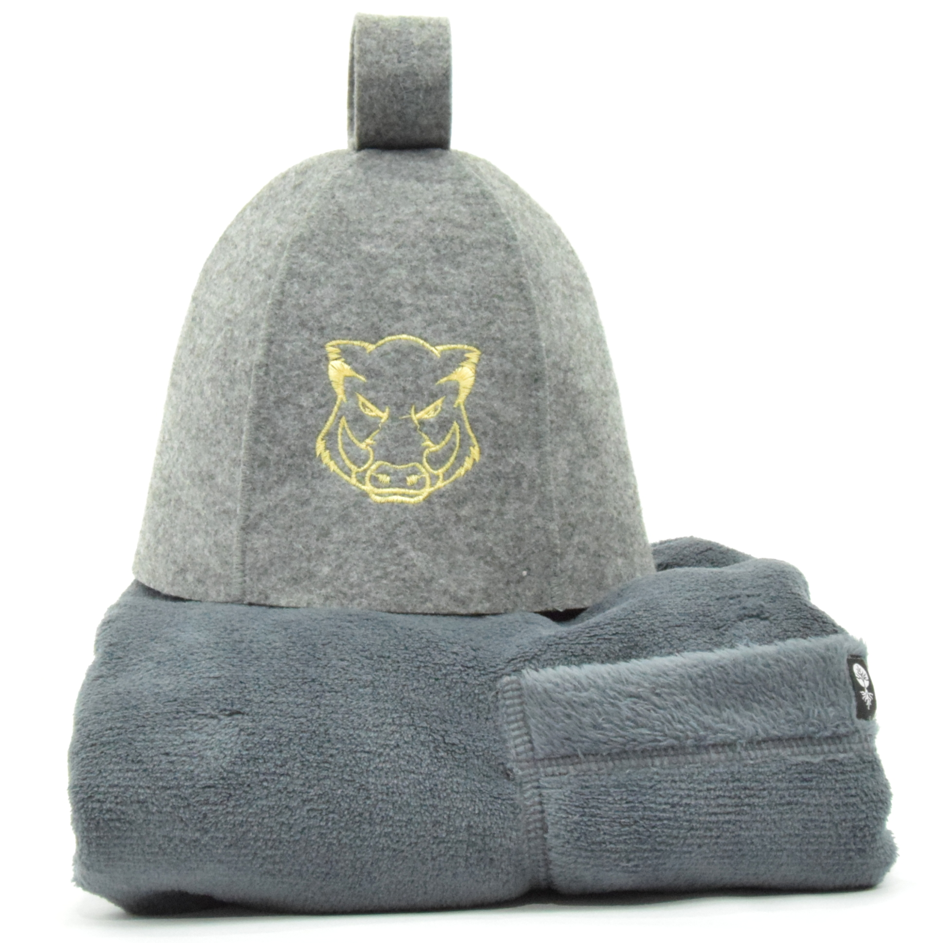 

Zestaw męski do sauny Ręcznik kilt, czapka -XL