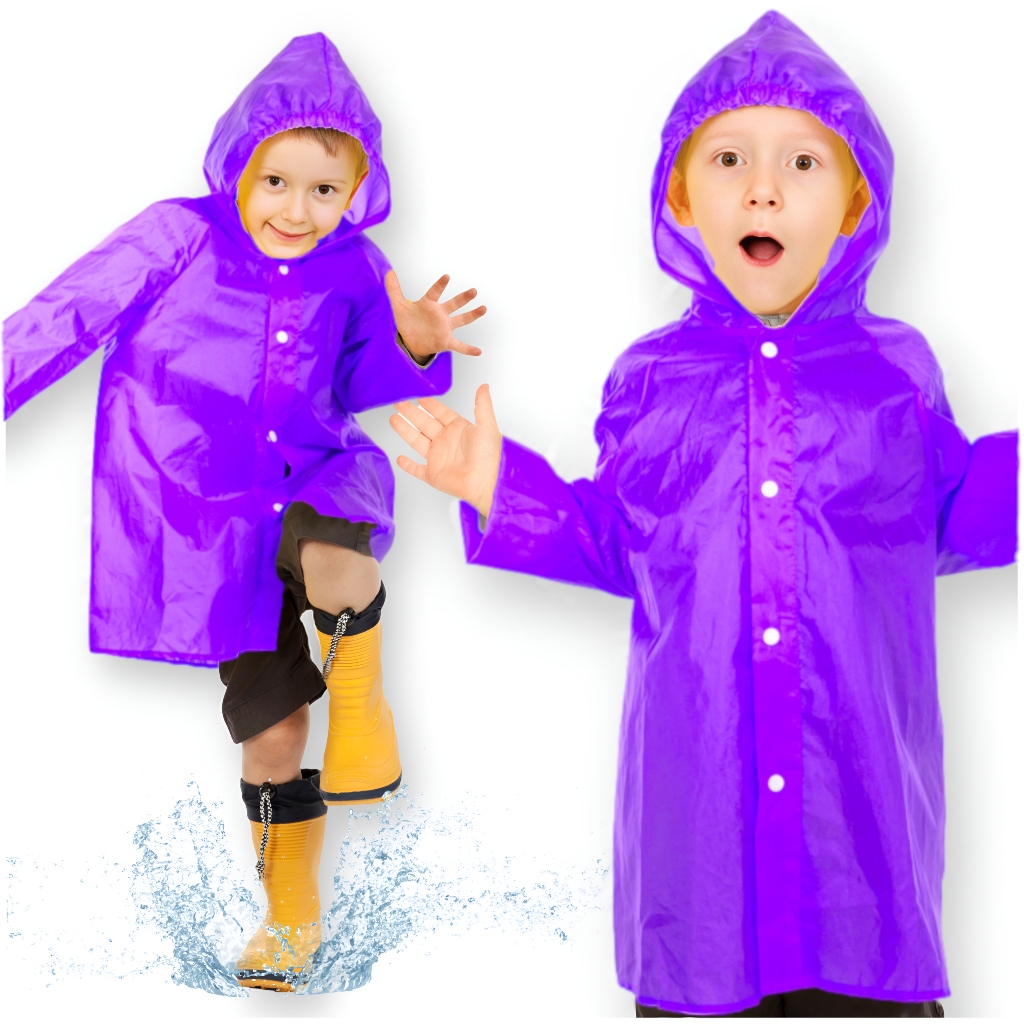 PŁASZCZ PRZECIWDESZCZOWY DLA CHŁOPCA DZIEWCZYNKI
