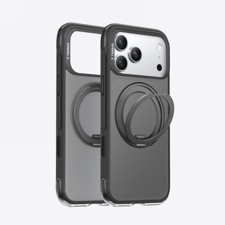Torras O3 Air – puzdro pre iPhone 17 Pro kompatibilné s MagSafe (obsidian blac)