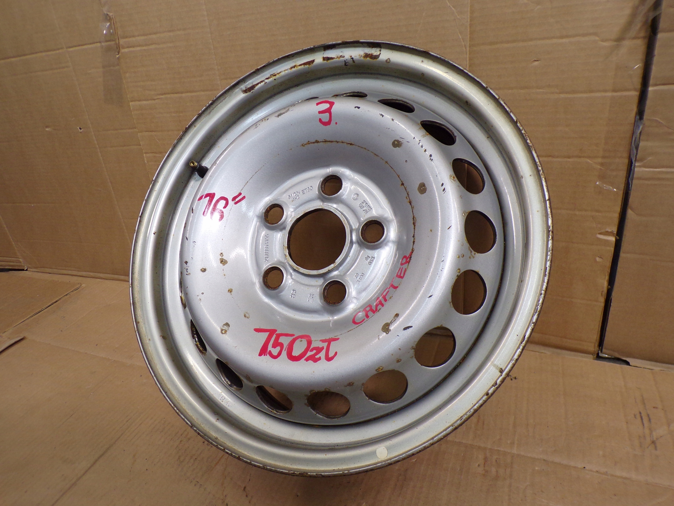 VW CRAFTER MAN 16- original disk 16 " 2N0601027H
