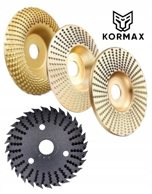 Kotouč na dřevo 3 kusy 125 mm Kormax plochý, konvexní, šikmý pila 125 mm