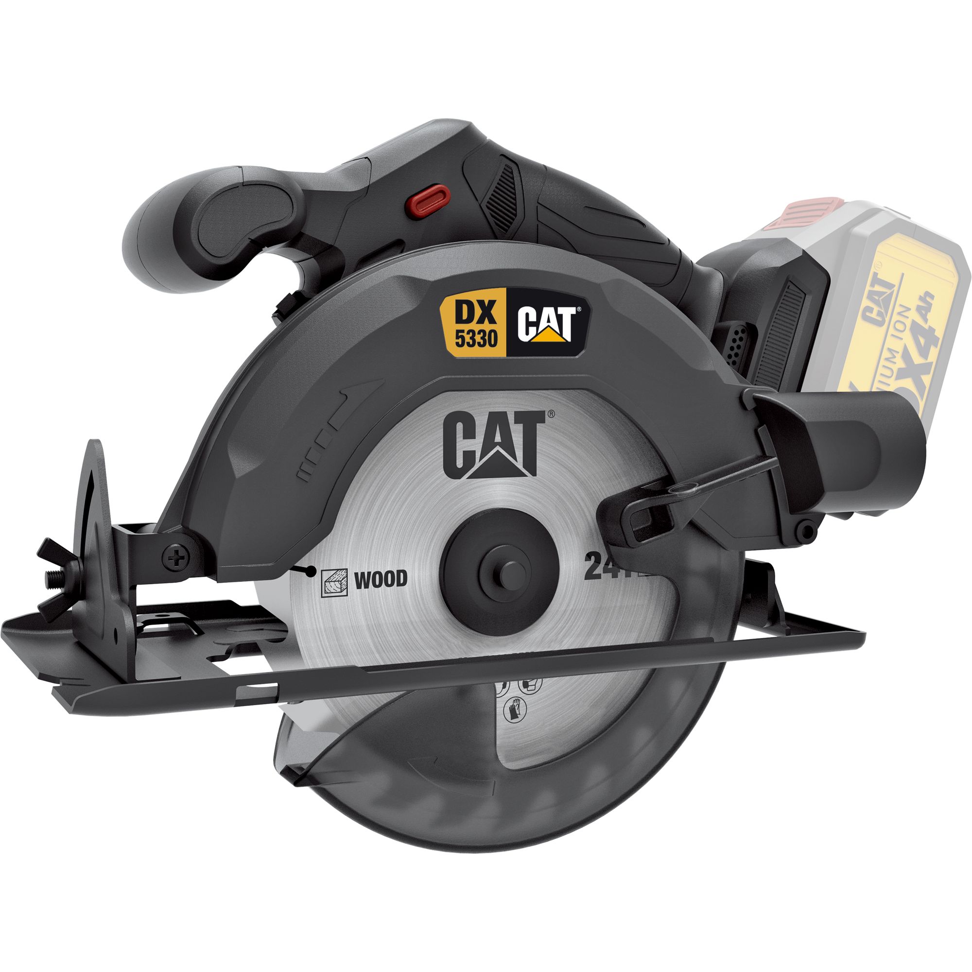 Piła tarczowa szczotkowa Cat DX5330B 18V 185mm