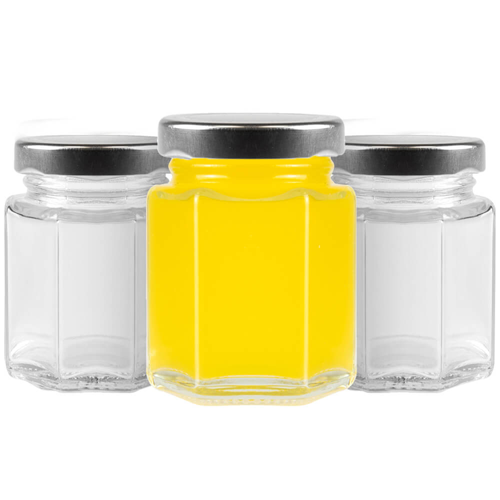 

12x Słoik 110ml Sześciokątny na przyprawy miód