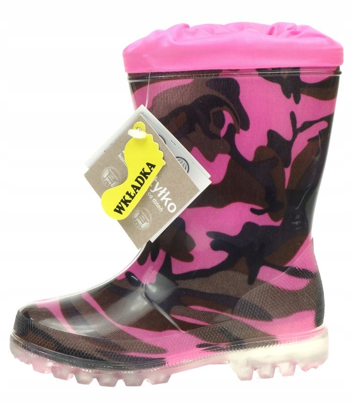 Kalosze Dziecięce WOJTYŁKO Moro Ściągacz 31 Marka Wojtyłko