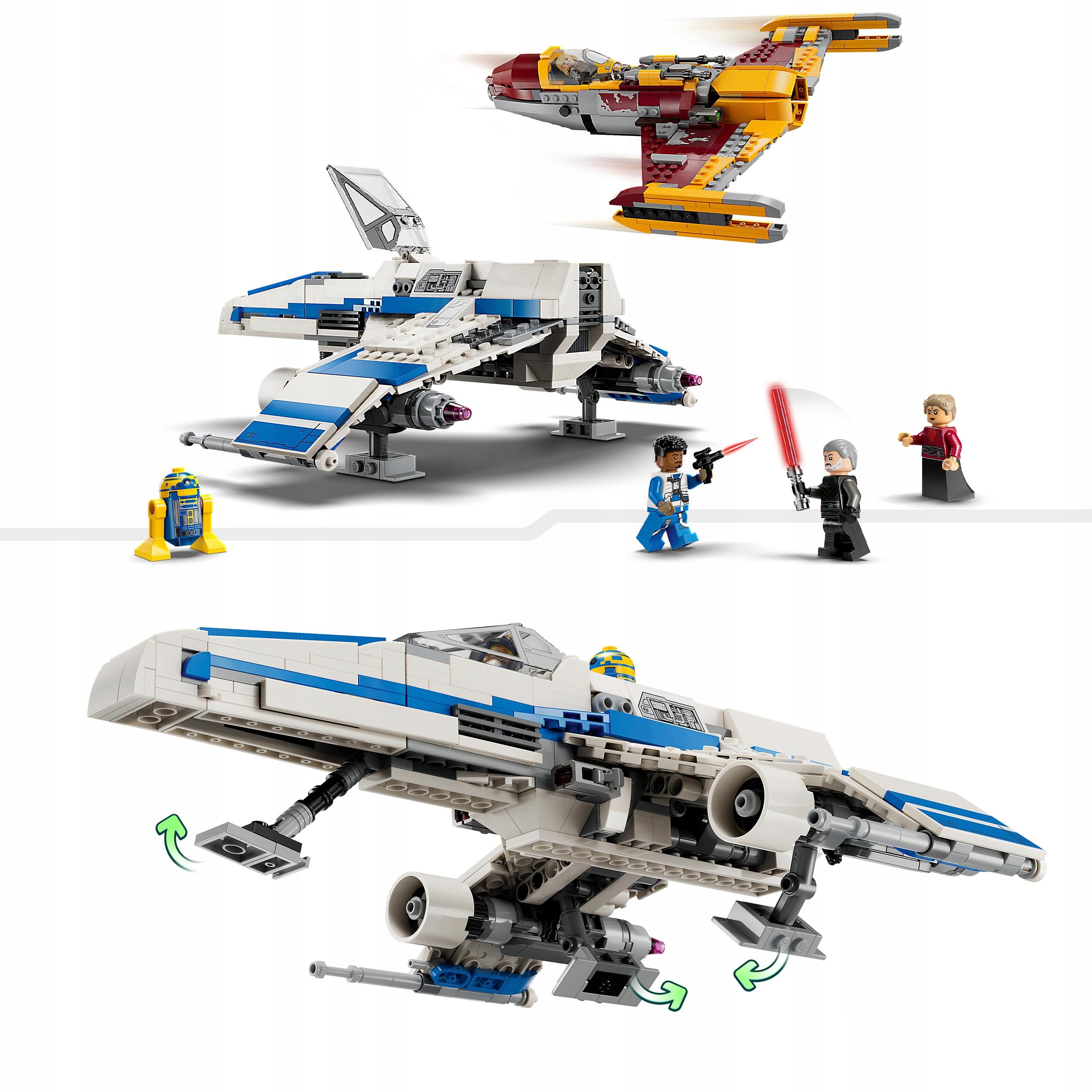 LEGO STAR WARS E-Wing Nowej Republiki kontra 75364 Płeć chłopcy dziewczynki