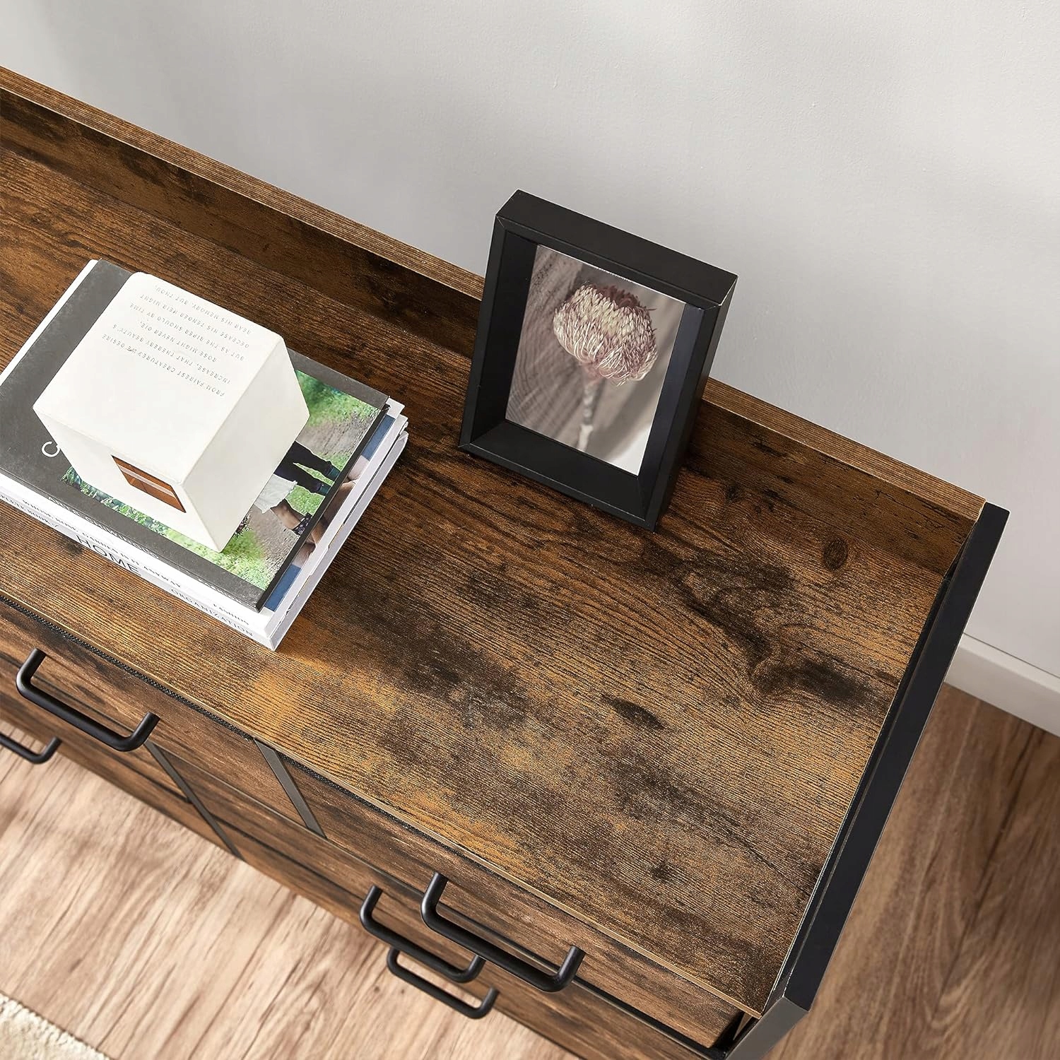 Komoda szafka z szufladami LOFT industrial Głębokość mebla 28.5 cm