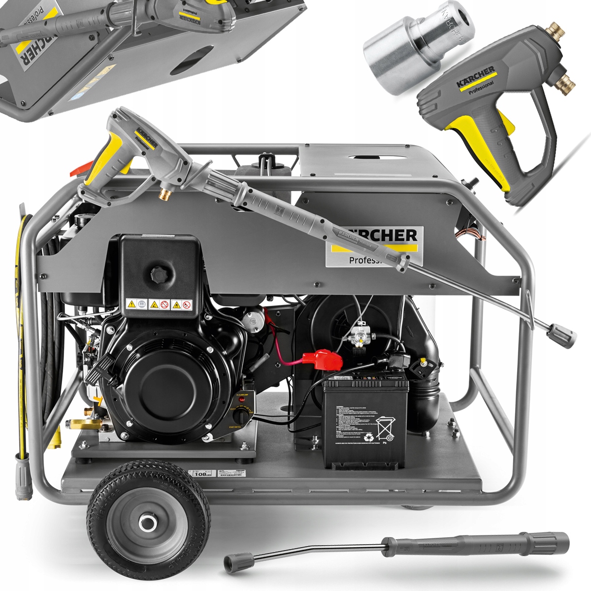 

Myjka Spalinowa Karcher Ciepłowodna Hds 8/20 D