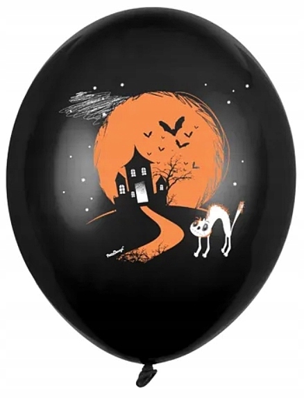 

Dekoracja na Halloween Balony 30 cm na Hel