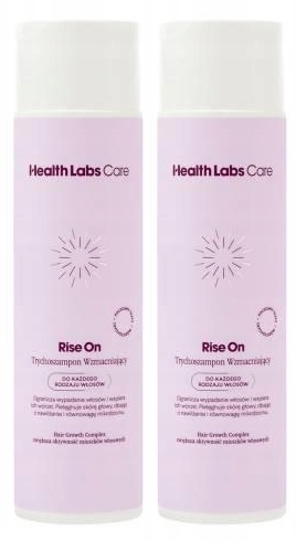 2x Health Labs RiseOn Trychosampón Posilující 250 ml Hydratace Rovnováha