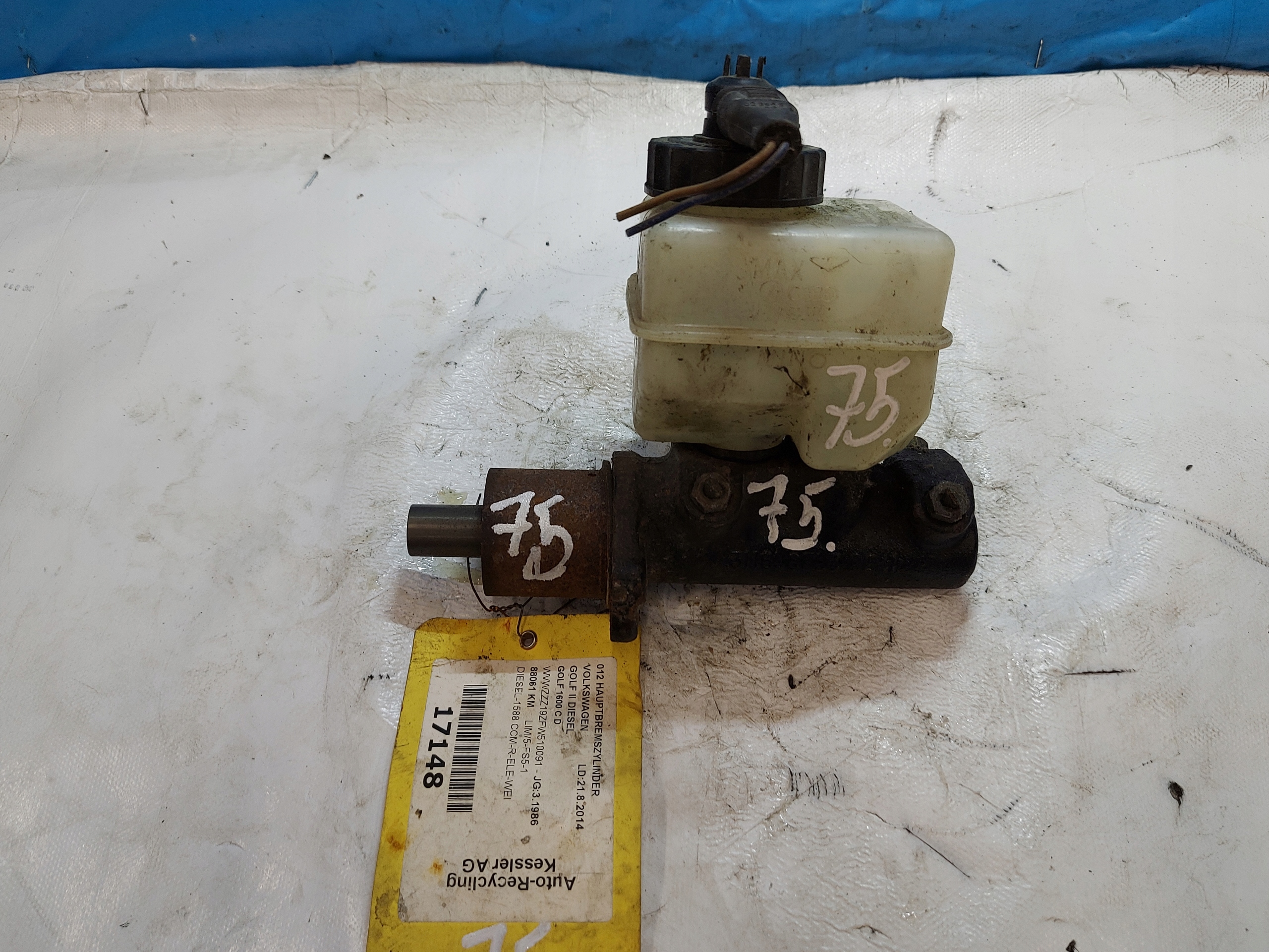 servo bubanj VW GOLF II 1.6 D DBA20