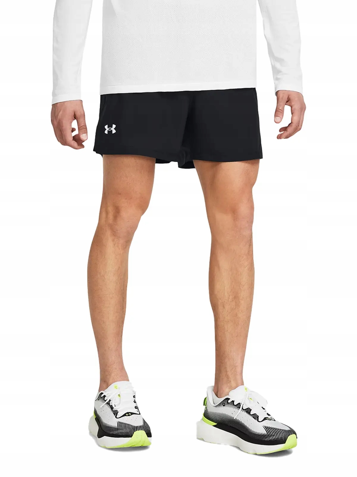 Kraťasy Ua Launch 5'' Shorts-blk
