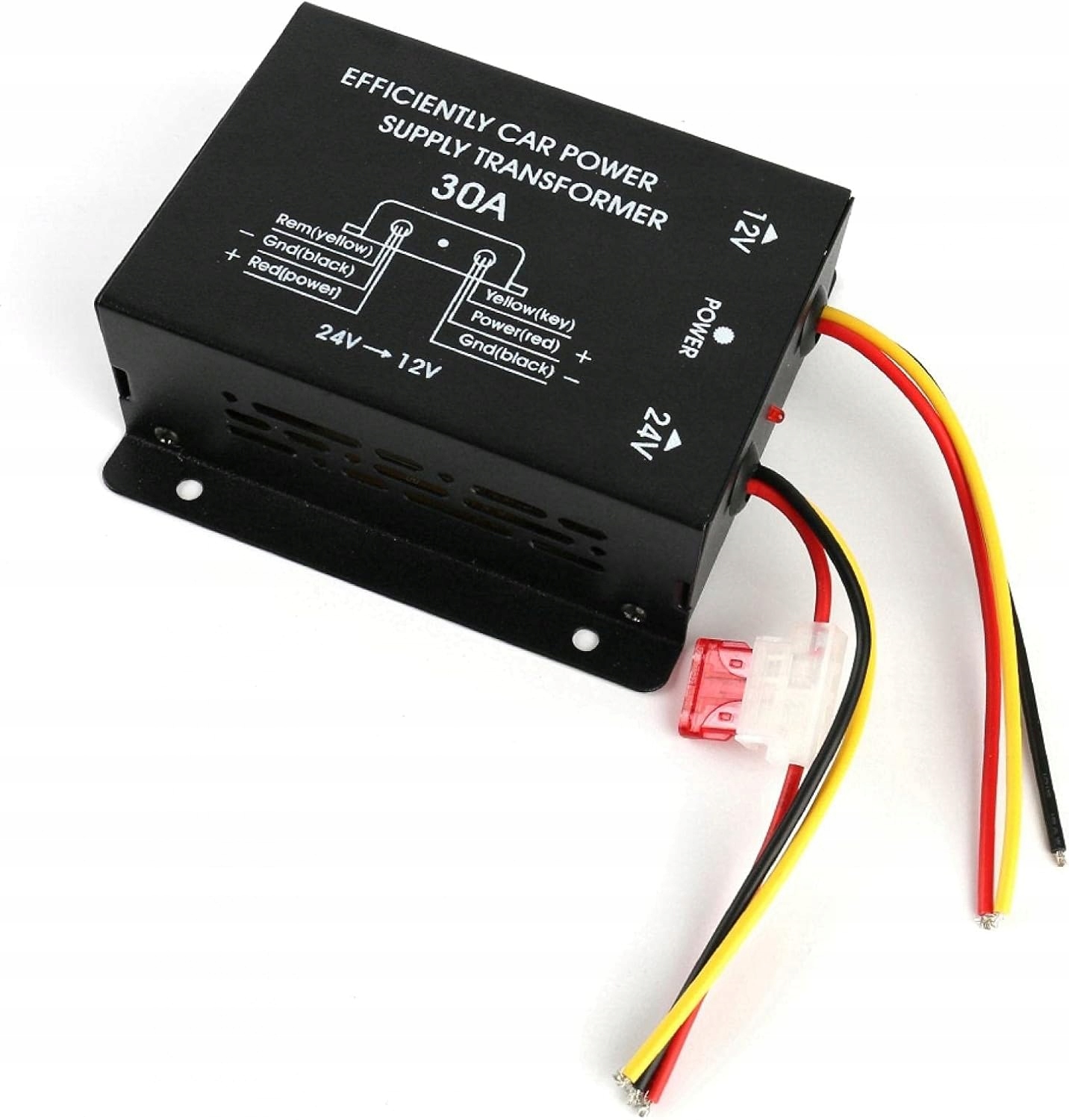 Konwerter Reduktor Napięcia 24V Na 12V 30A 240W