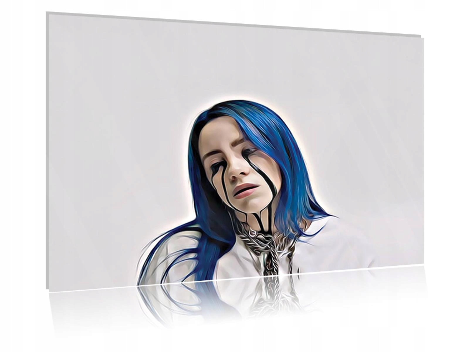 

Obraz szklany na szkle Billie Eilish 12 80x60