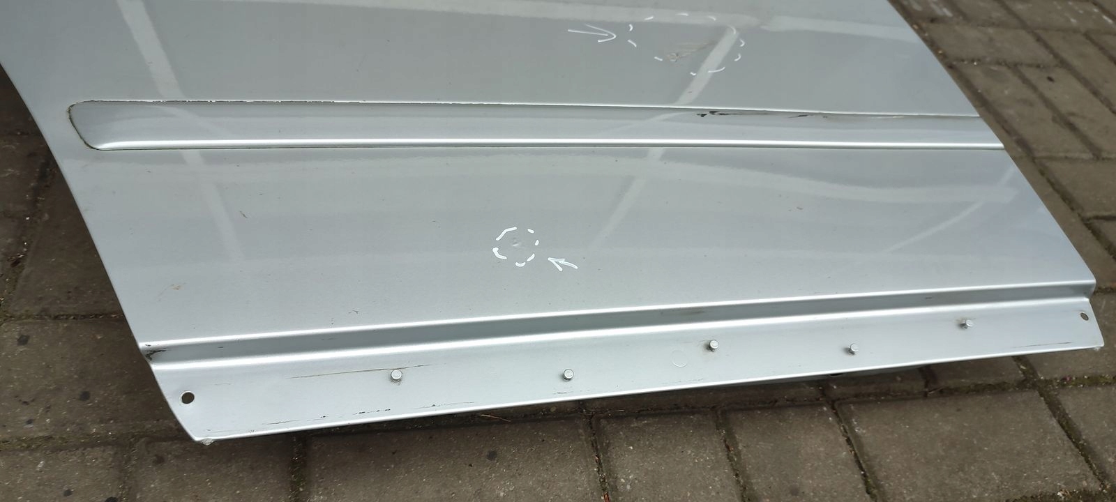 door rear part rear. right Audi A4 B7 LY7W sedan