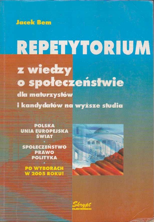 REPETYTORIUM Z WOS DLA MATURZYSTÓW - J. BEM