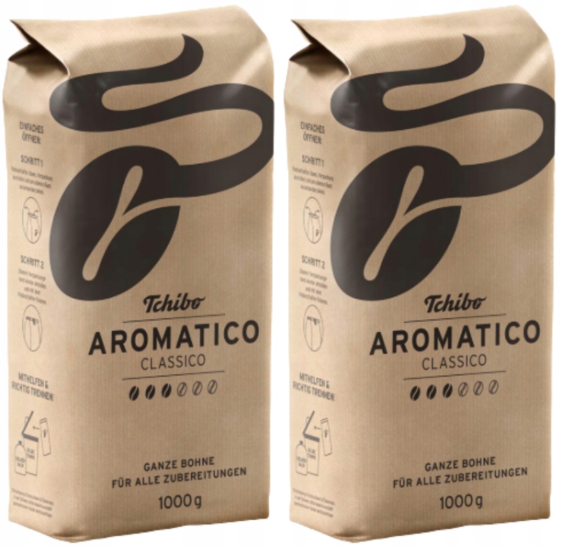 Levně Tchibo Aromatico Classico káva káva 2x1 kg