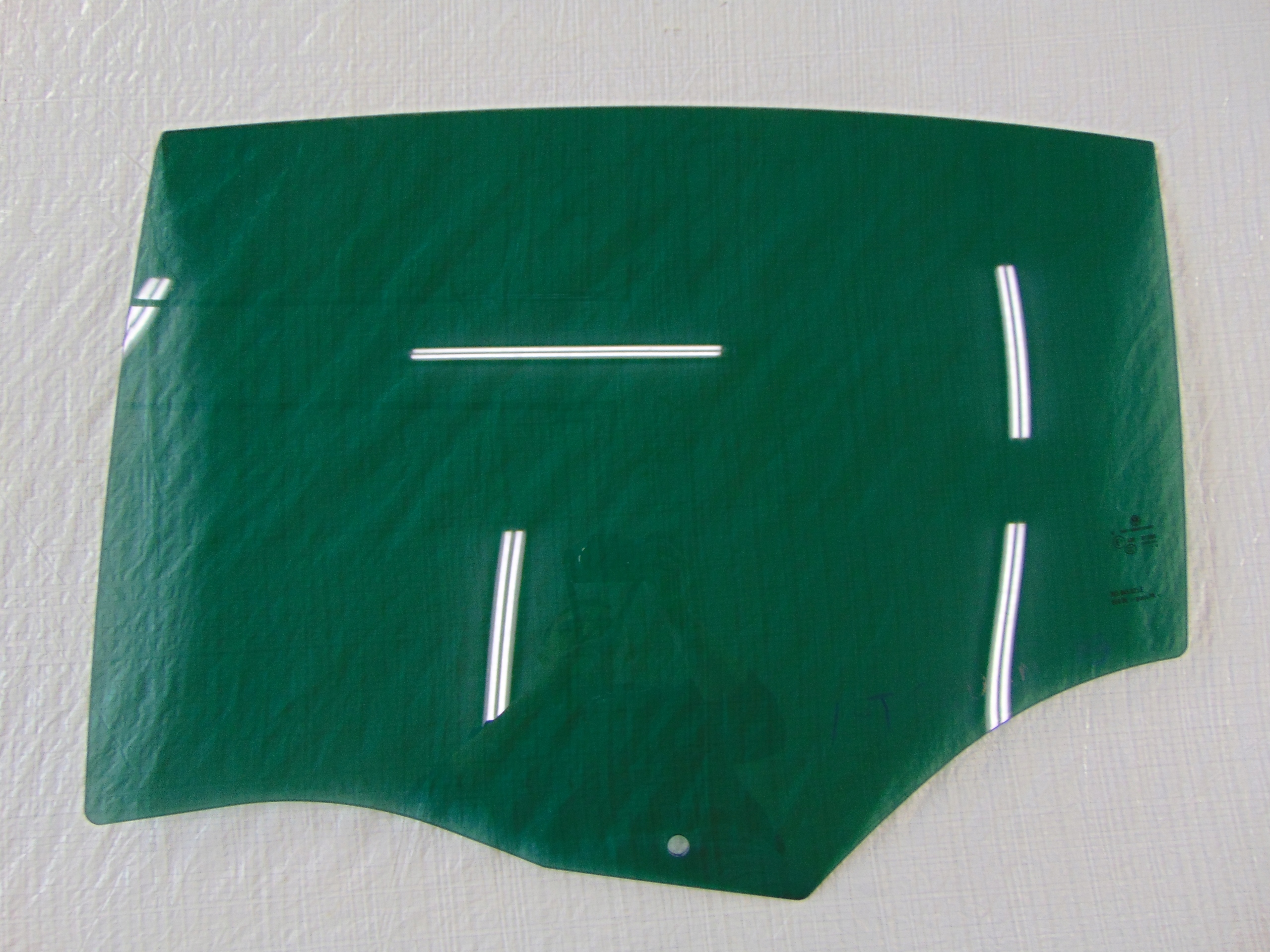 VW PASSAT B8 SZYBA LEWY TYŁ SEDAN CEMNA DUZA