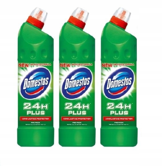 

3 x Domestos 750ML Pine Płyn Do Wc Dezynfekcja