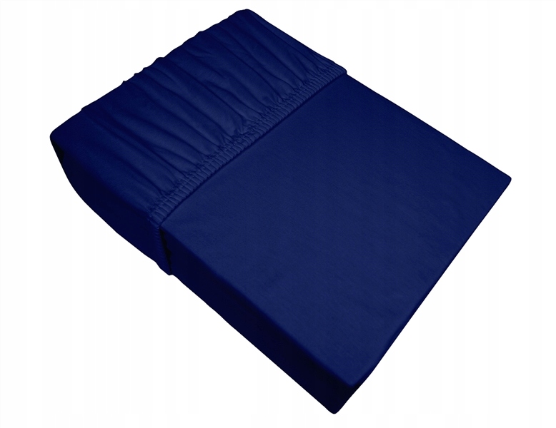 

Prześcieradło Jersey z gumką 120x200 Granat 25 cm