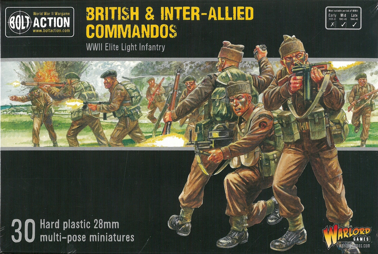 Bolt Action British&Inter-Allied Commandos