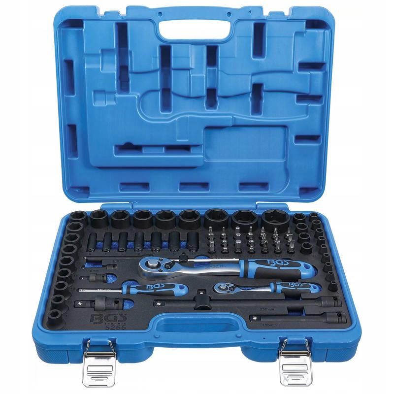 Sada úderových šesťhranných nástrčných kľúčov 6,3 mm 69 ks Bgs 5255