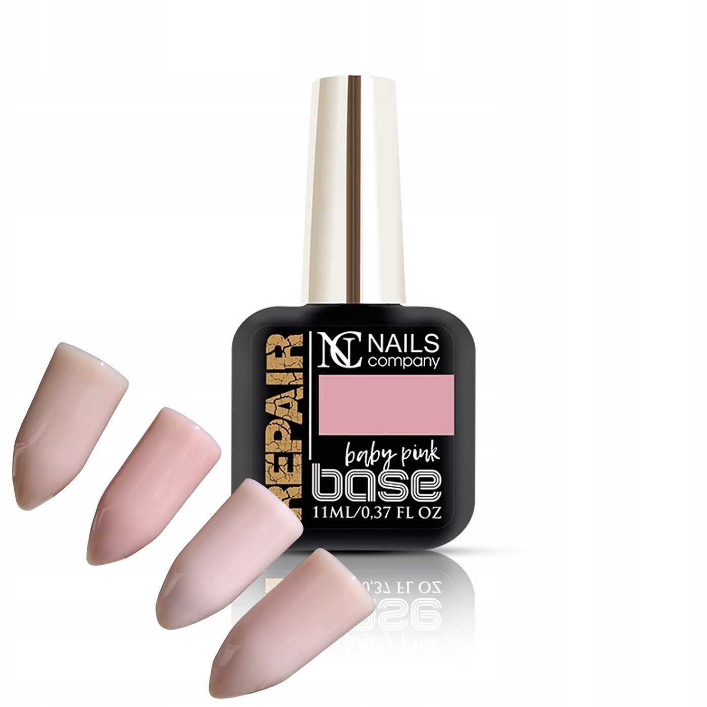 Opravná báze Nails Company 11ml 4 tělové odstíny