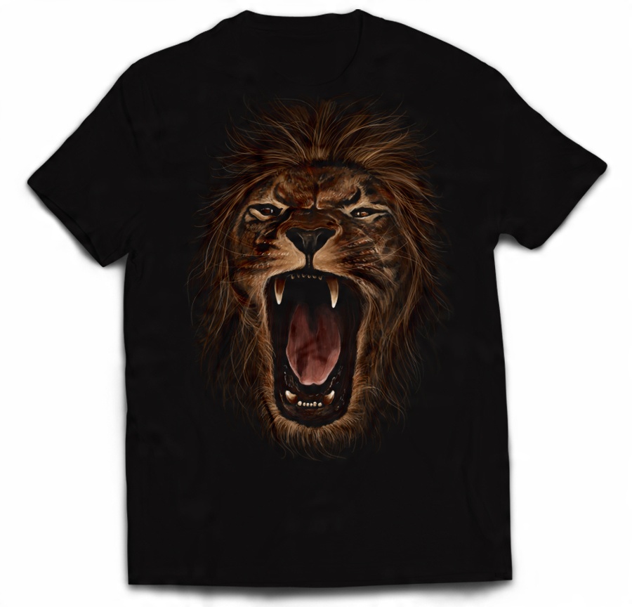 

Lew Król Zwierząt Lion King Wilk Tygrys Puma 4XL