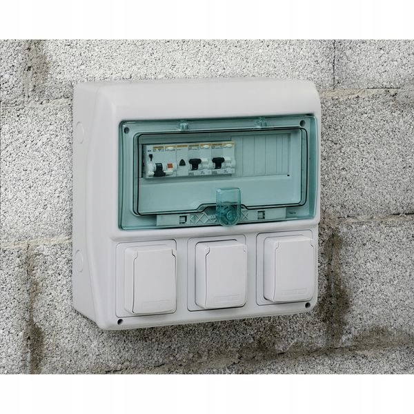 Schneider Electric Kaedra kryt na stenu IP65 1x12M 13180