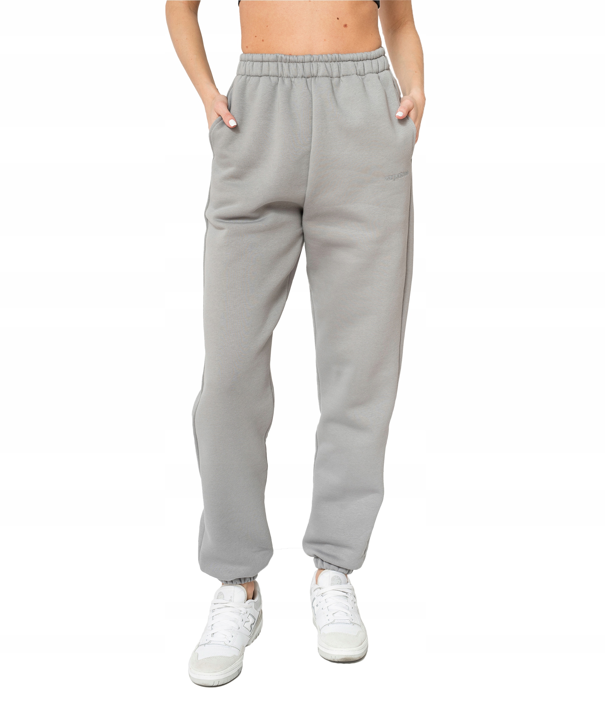 Spodnie dresowe oversize Essentials Carpatree L Szary