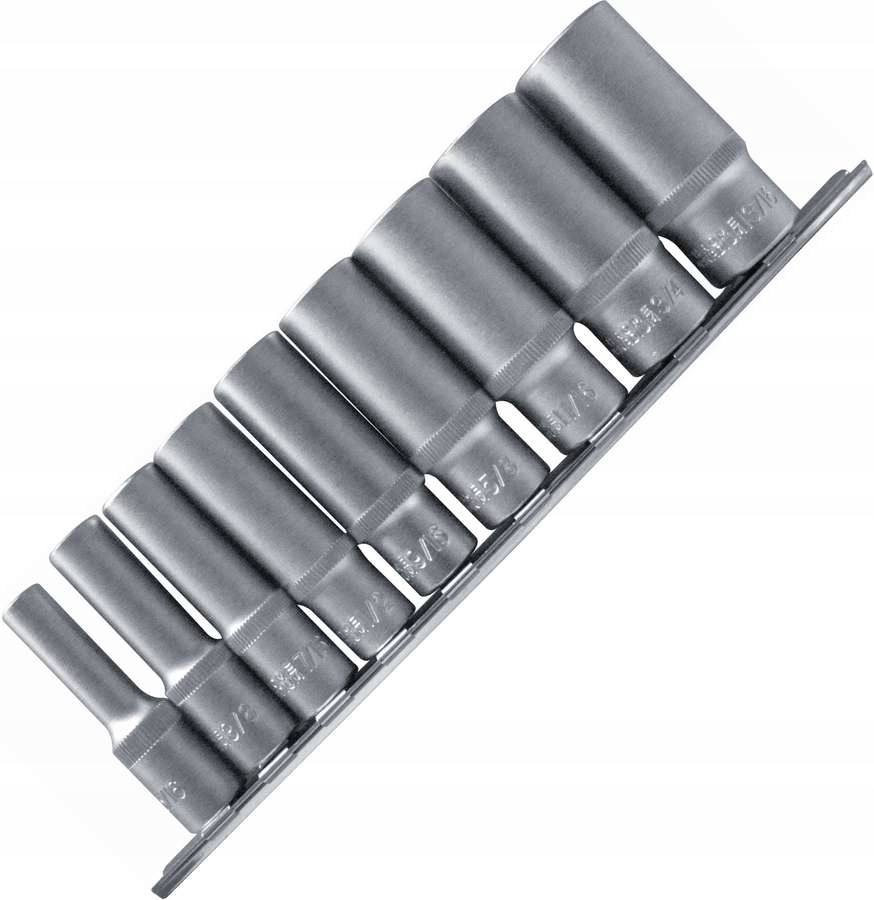 Nasadki długie 6-kątne 3/8" 5/16"-13/16