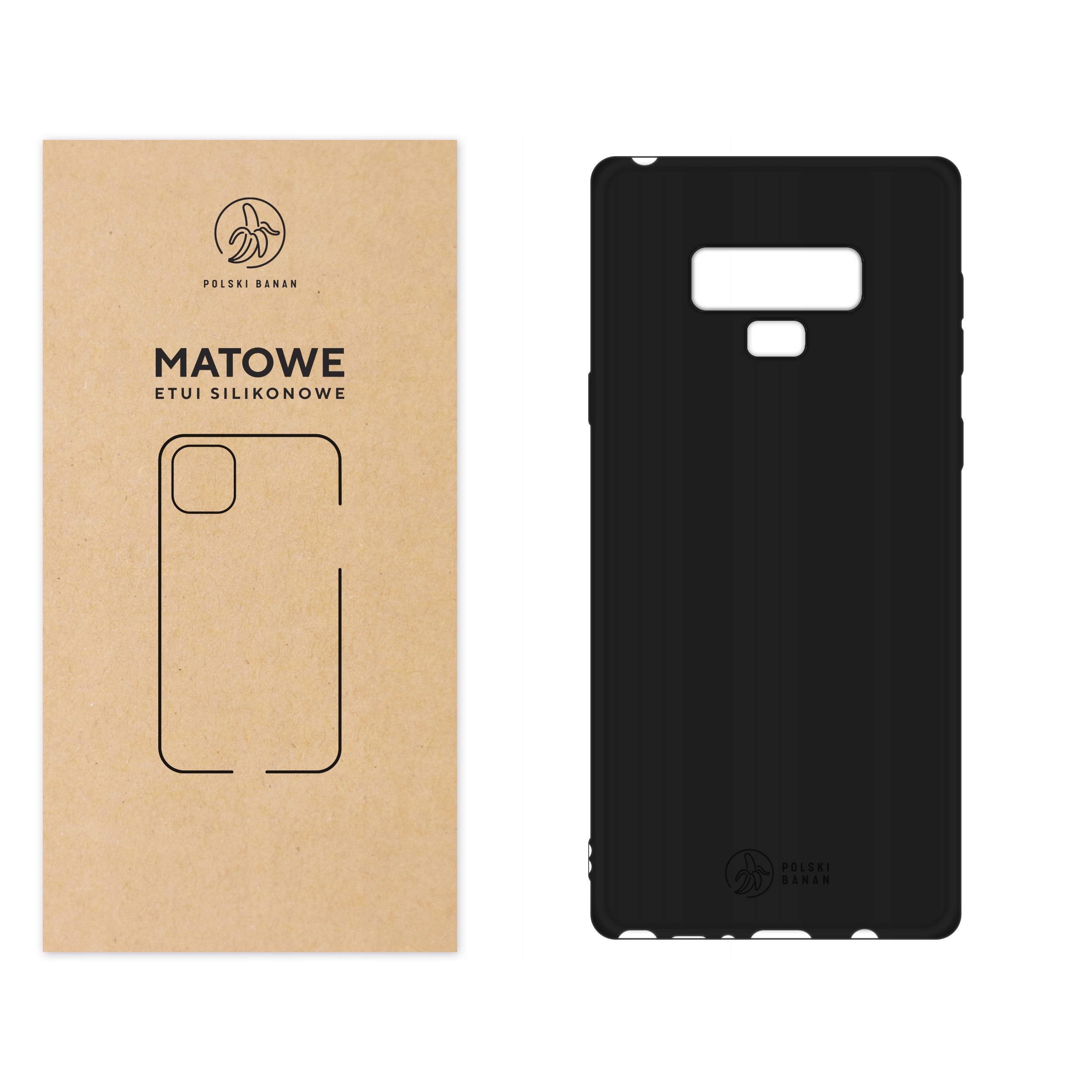 

Etui Matowe do Samsung Galaxy Note 9 czarne