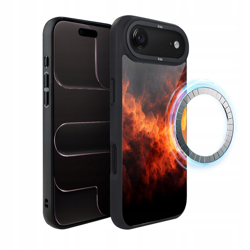 Matný Pouzdro Ibizu DropGuard pro iPhone Air s MagSafe, barva Inferno Sky