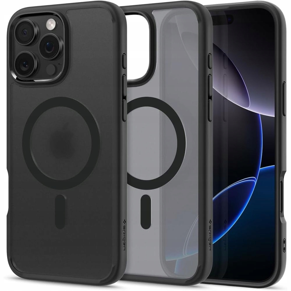 Pouzdro obal na iPhone 16 Pro Max Ultra Hybrid Mag s MagSafe černé