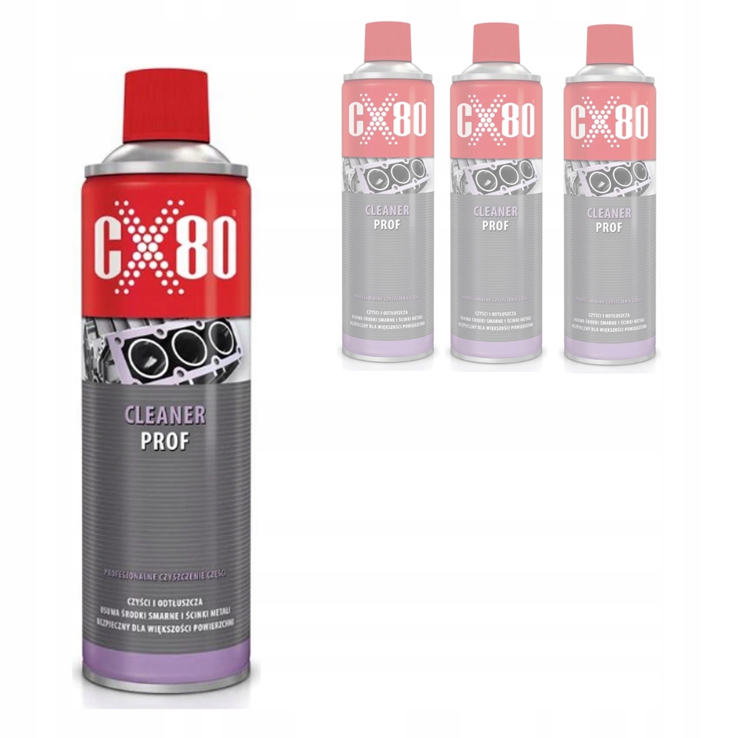 

Preparat Clener Do Mycia Częsci Zmywacz 500ML CX80