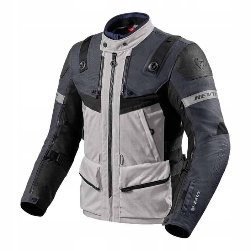 Bunda Revit Defender 3 Gtx Silver/anthracite strieborná, šedá, čierna