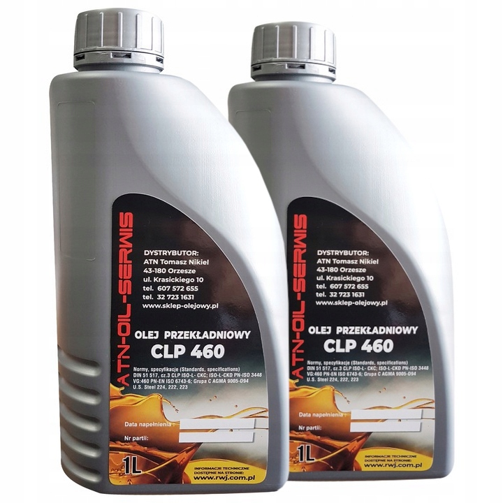 

Olej Przekładniowy Transol Sp Clp 460 2L