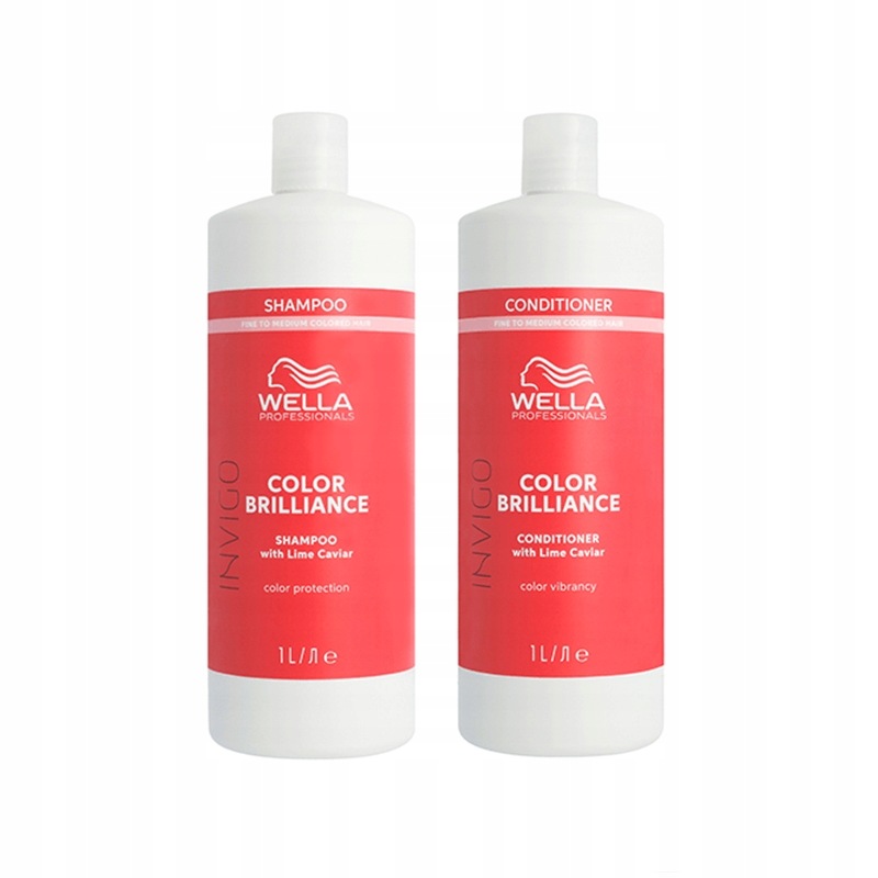 Wella Invigo color brilliance šampon 1000 ml kondicionér 1000 ml