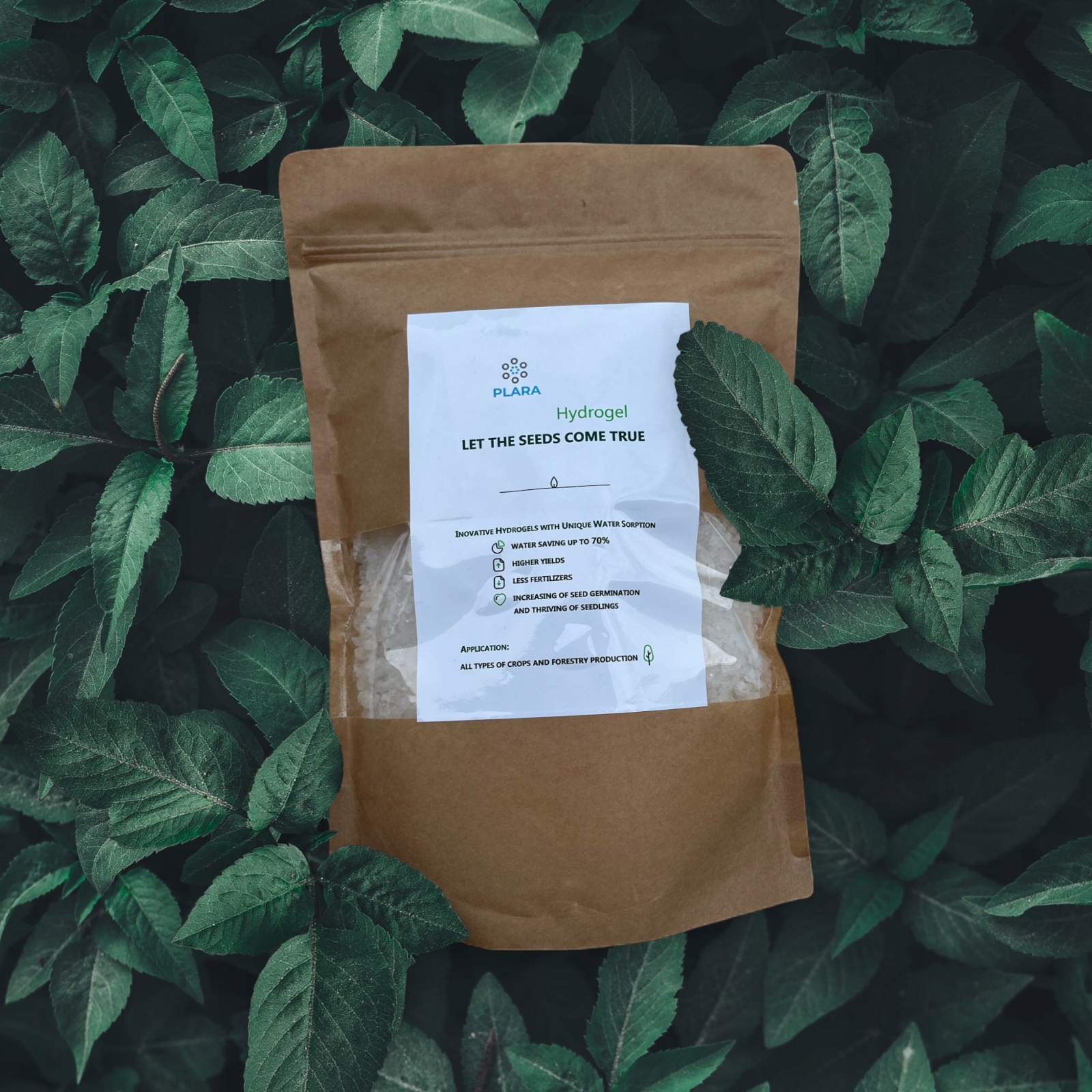 HYDROŻEL AGROŻEL OGRODNICZY EKO 1KG DO UPRAW WARZYW NAWODNIENIE BIO Producent inna