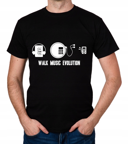 

koszulka Walk Music Evolution prezent
