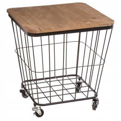 Stolek na kolečkách Jordi, výška: 43 cm